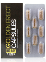 Complment alimentaire Big Boy Golden Erect 8 comprims