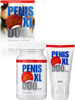 Complment alimentaire et gel stimulant Penis XL Duo