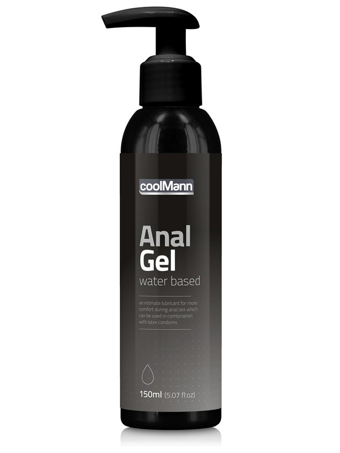 Lubrifiant anal  base d'eau - CoolMann 150 ml