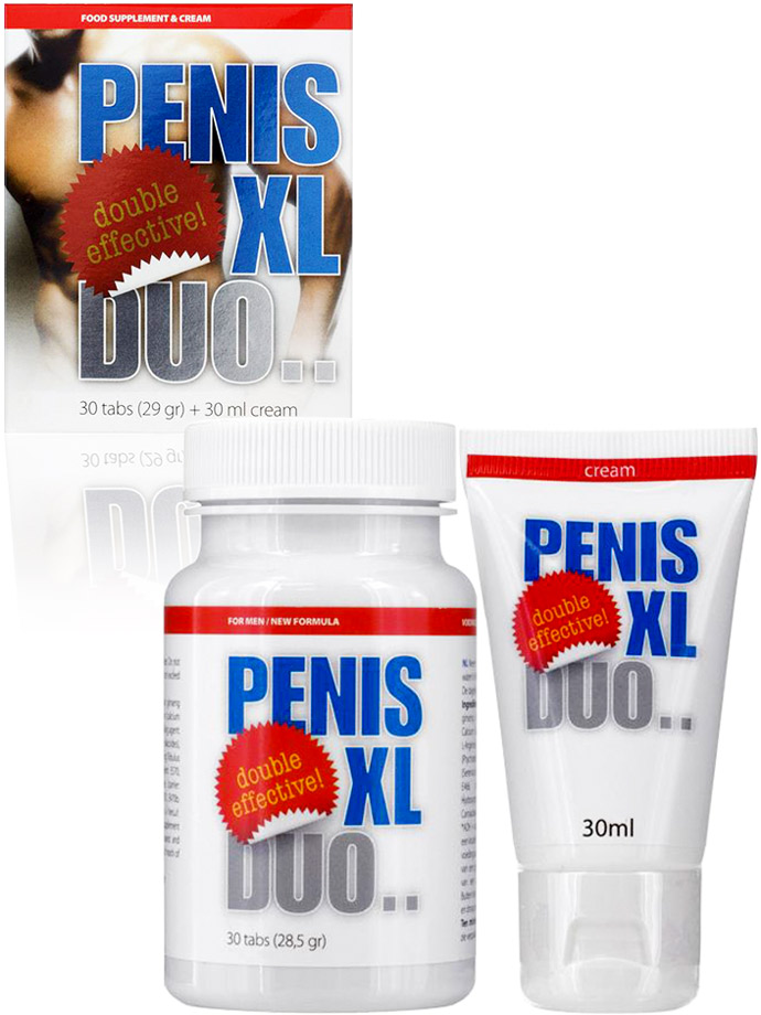 Complment alimentaire et gel stimulant Penis XL Duo