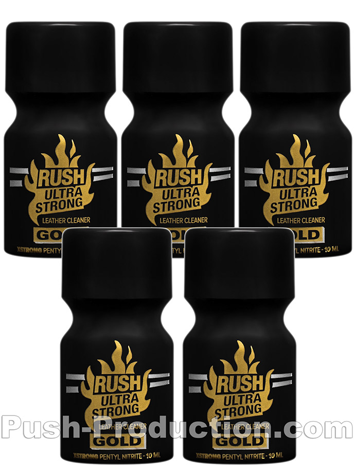 Pack Poppers Rush Ultra Strong Gold small x5