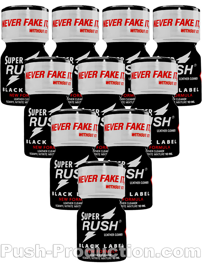 10 x Super Rush Black Small (Pack)