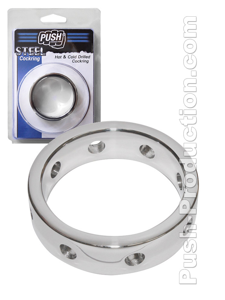 Push Steel Hot & Cold Drilled Cockring (Small)