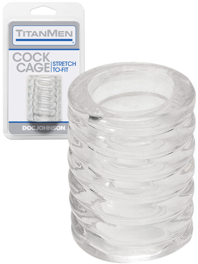 TitanMen Cock Cage - Transparent